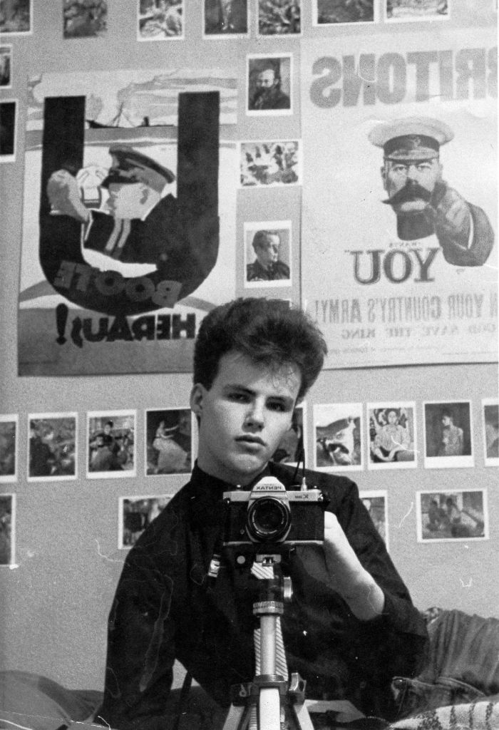 Paul Brandford, self-portrait, 1983, photography