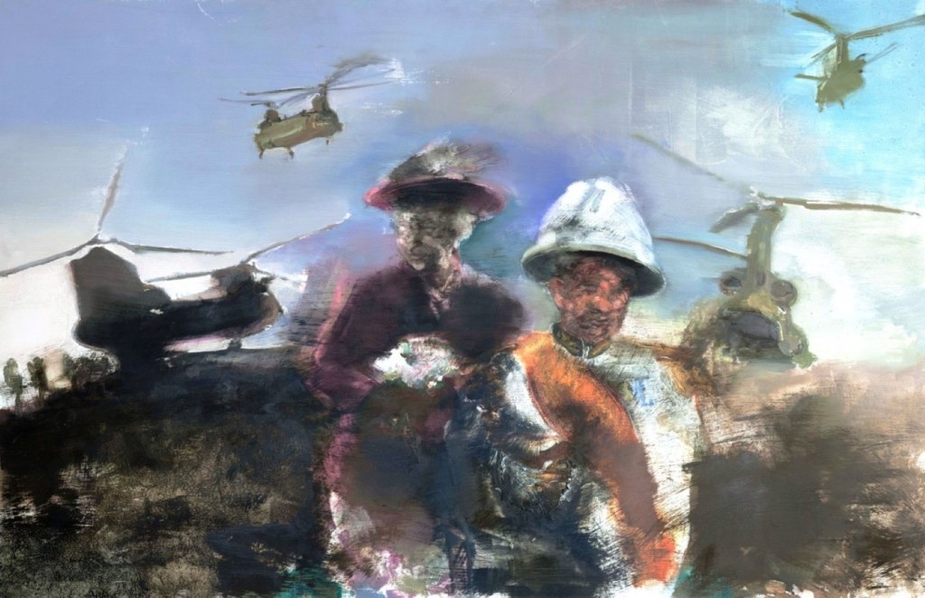 PAUL BRANFORD, art, painting, Royalty