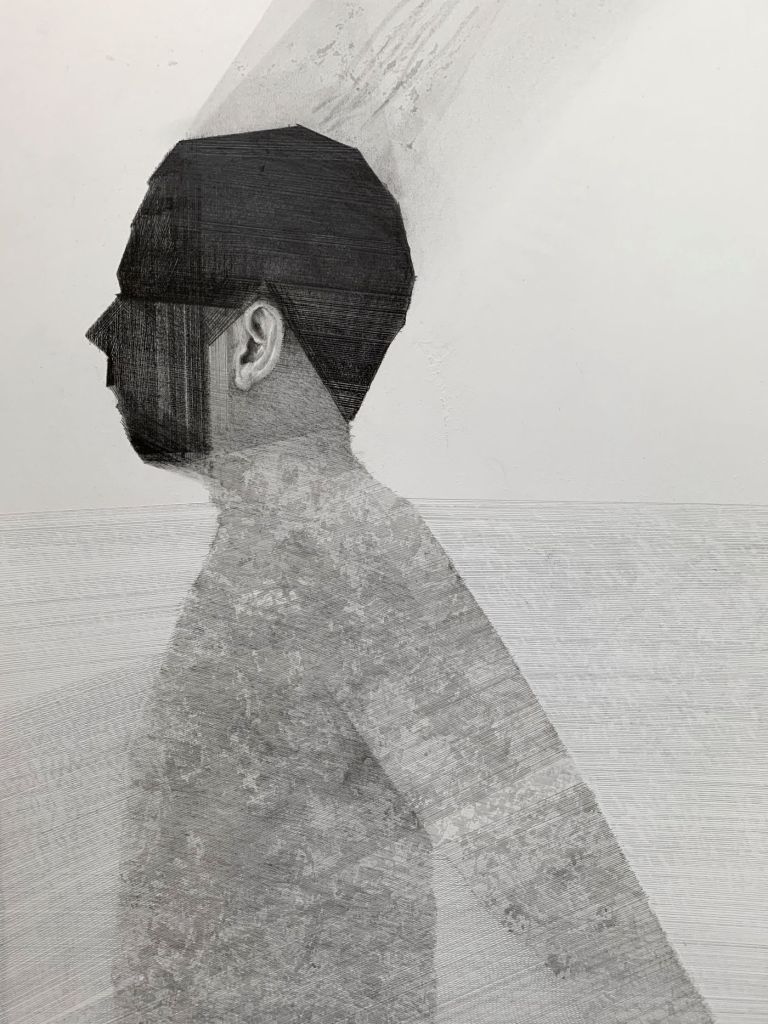 Malcolm Ashman, artist, pencil drawing, Ariel, art