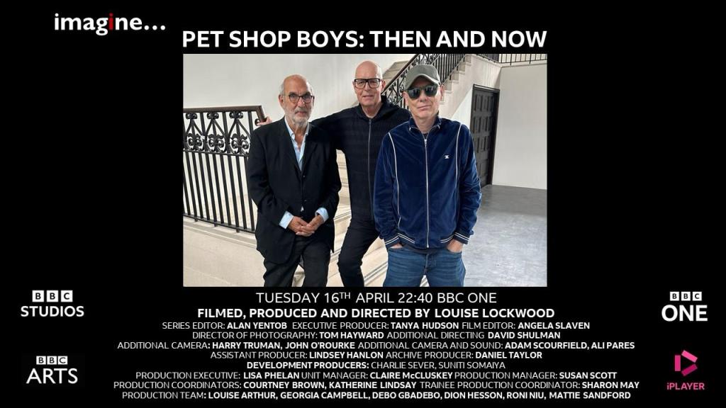 Pet Shop Boys, Chris Lowe, Neil Tennant, Alan Yentob, Imagine, BBC, Angela Slaven