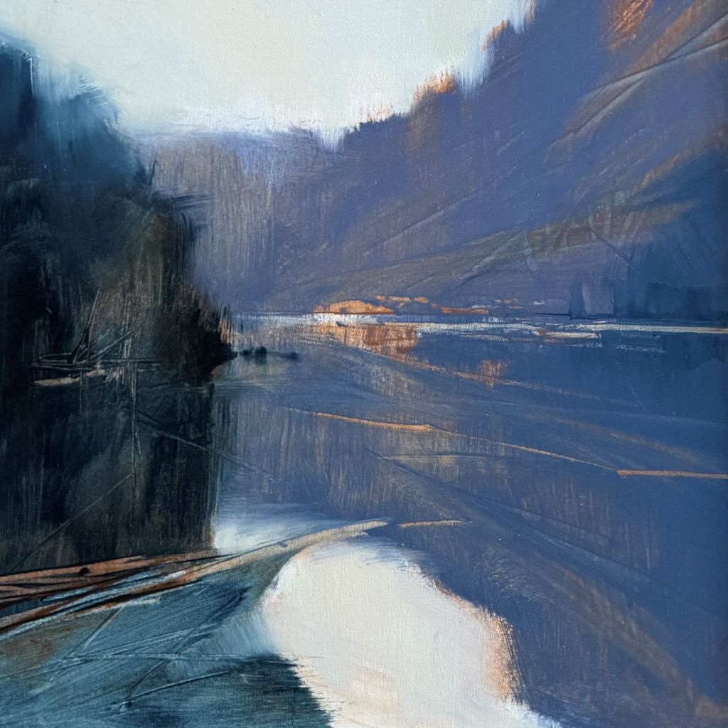 Al Bell, painting, landscape, This Time I know It's True