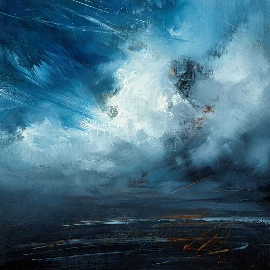 Al Bell, painter, painting, landscape, artist, I Dream of Clouds
