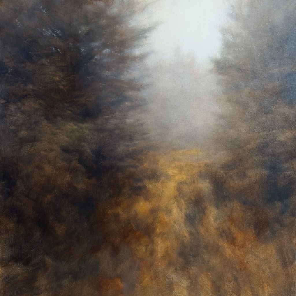 Al Bell, painter, painting, landscape, artist, The Gateway